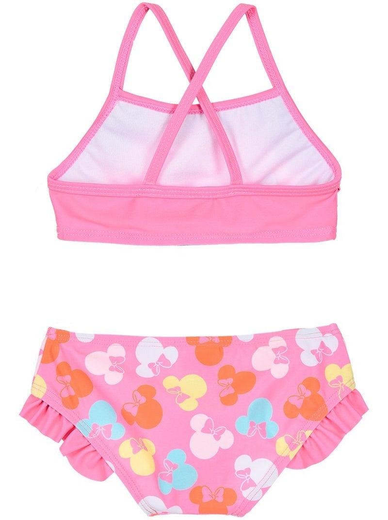 Maillot de Bain 2 Pièces Minnie Mouse | Licence Officielle Rose - Kiabi