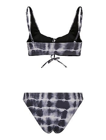 Maillot de bain 2 pièces motif/style tie-dye - urban classics