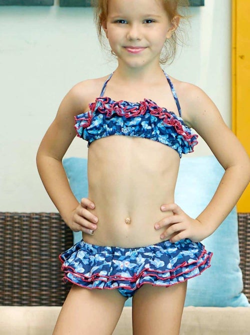 Maillot de Bain 2 Pièces   Poisson Khoi    SWAN - La Faute à Voltaire - Kiabi