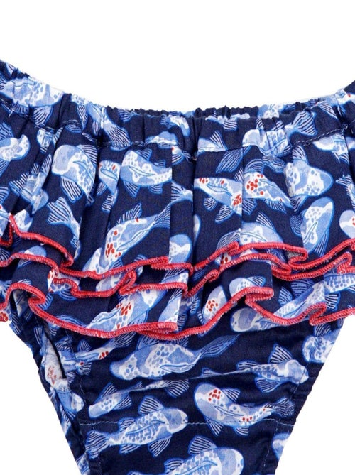 Maillot de Bain 2 Pièces   Poisson Khoi    SWAN - La Faute à Voltaire - Kiabi