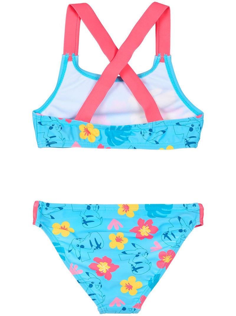 Maillot de Bain 2 Pièces Pokémon   | Licence Officielle Bleu - Kiabi