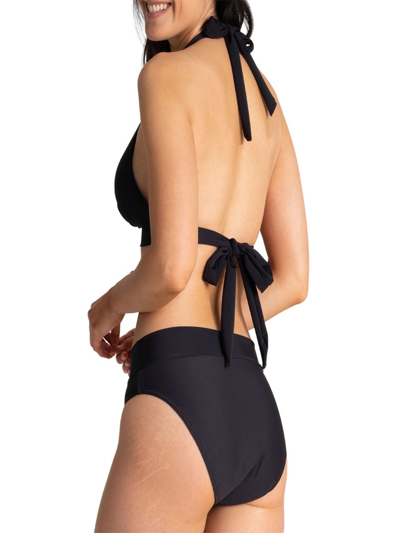 Maillot de bain 2 pièces pour règles femme Athena Noir - Kiabi