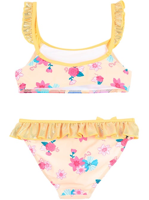 Maillot de Bain 2 Pièces Princesse   Fushia | Licence Officielle - Kiabi