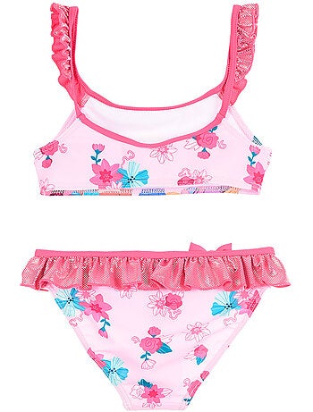 Maillot de Bain 2 Pièces Princesses Disney Fushia | Licence Officielle