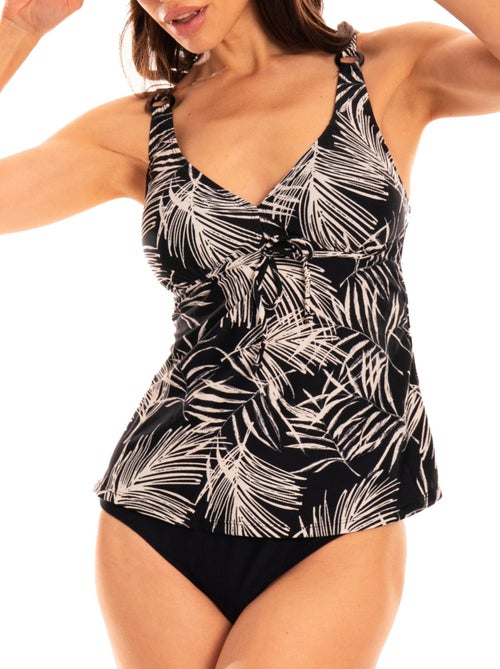 Maillot de bain 2 pièces Tankini  imprimé Lola - Kiabi