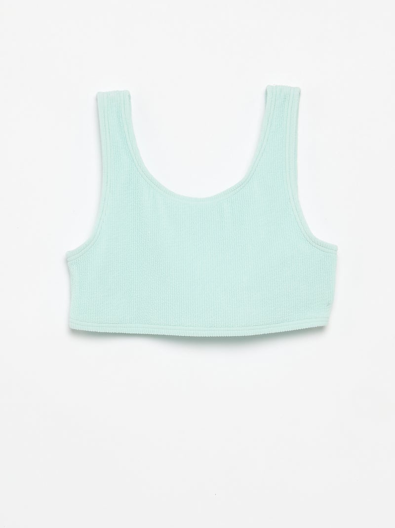 Maillot de bain 2 pièces Vert - Kiabi