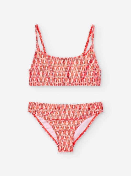 Maillot de Bain à Bretelles avec Motif - Kiabi