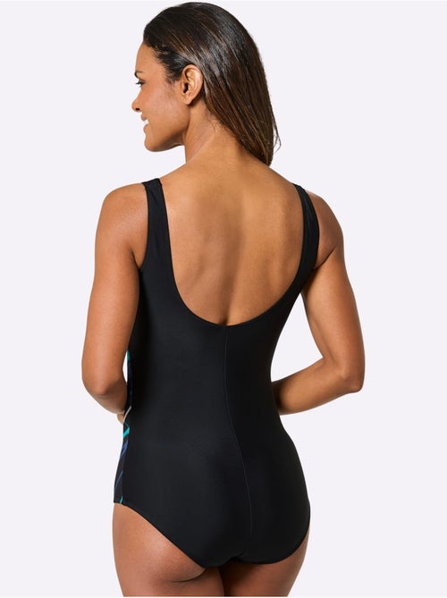 Maillot de bain à bretelles larges avec motif rayé et coques douces - bonnet c - witt - Kiabi