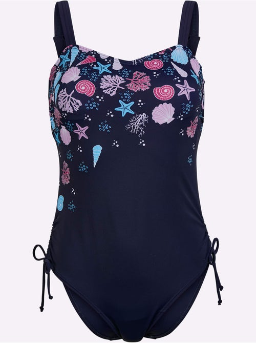 Maillot de bain à bretelles réglables et imprimé fleuri - Bonnet C - Witt - Kiabi