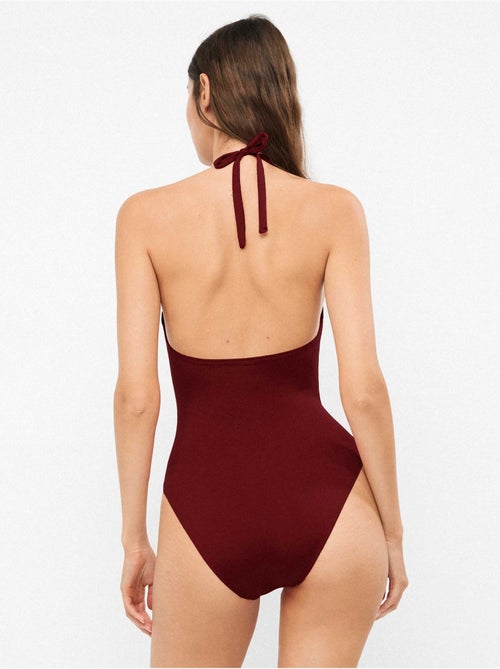 Maillot de bain à col halter - Kiabi Maillot de bain à col halter - Kiabi