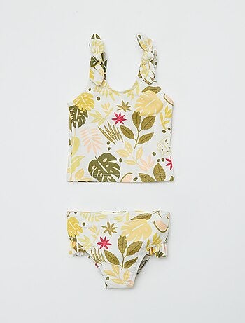 Maillot de bain à imprimé - 2 pièces
