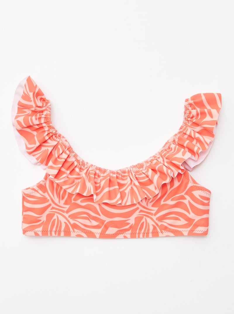 Maillot de bain à imprimé - 2 pièces BLEU - Kiabi