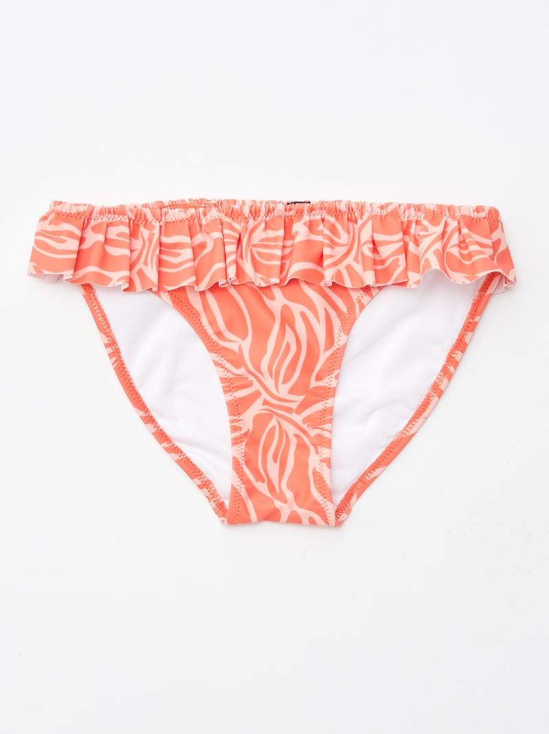 Maillot de bain à imprimé - 2 pièces BLEU - Kiabi