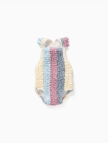 Maillot de bain à rayures avec volants You&Me