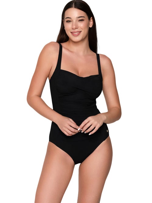 Maillot de bain amincissant 1 pièce TK-5 Blue Sense C à E - Kiabi