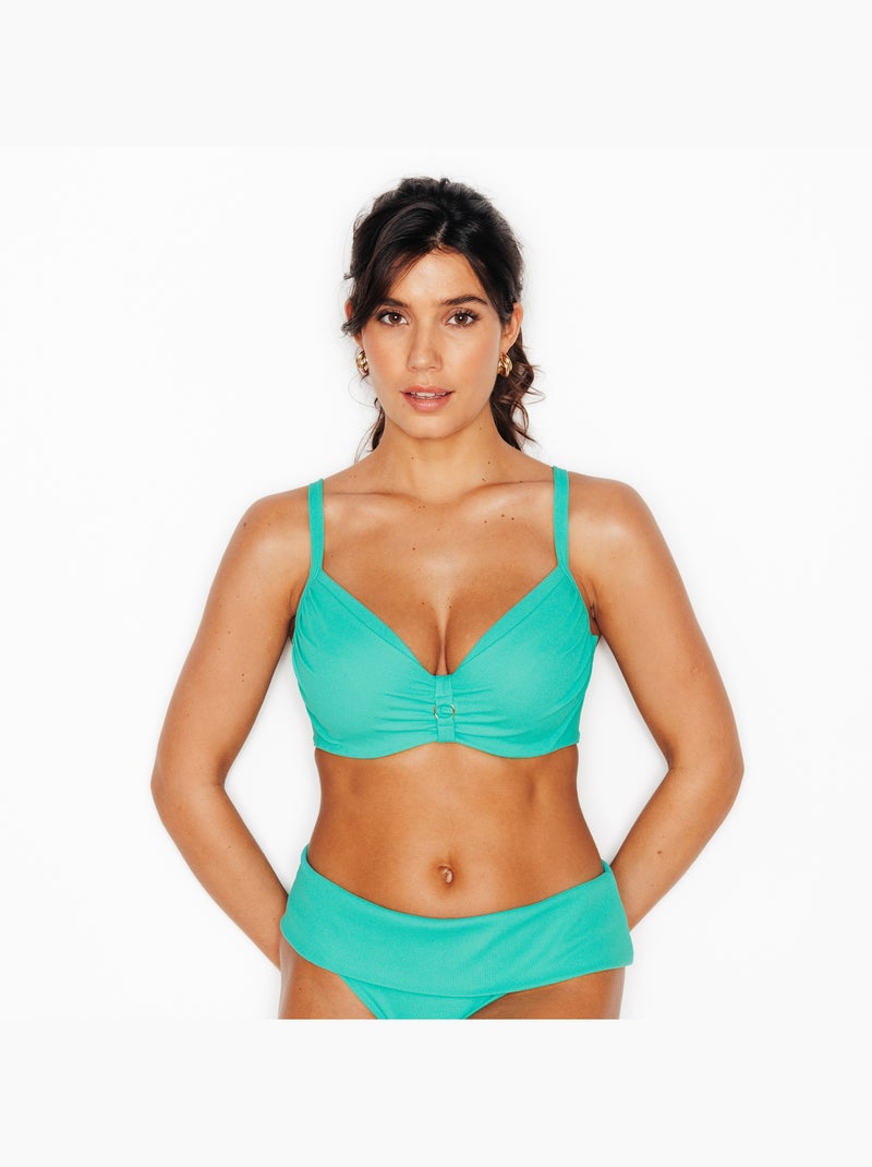 Maillot de bain ampliforme Malou - RougeGorge Lingerie Bleu turquoise - Kiabi