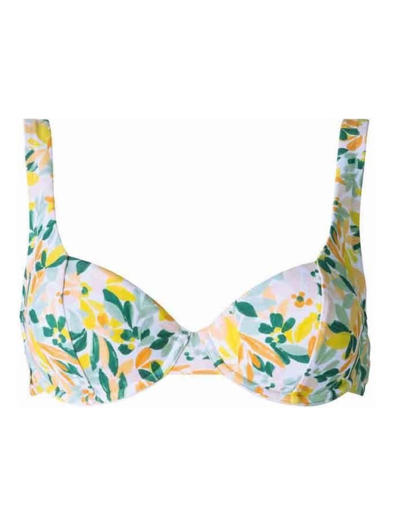 Maillot de bain armaturé CAPELINE - Brigitte Bardot Bain Jaune - Kiabi