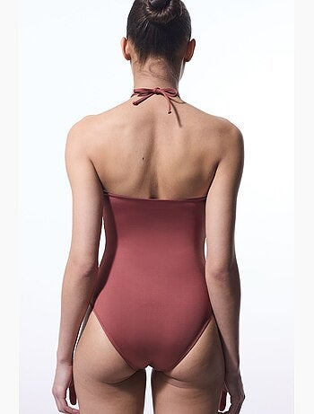 Maillot de bain astrid macrame à perles penti