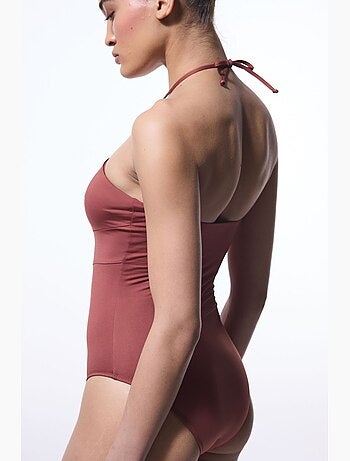 Maillot de bain astrid macrame à perles penti