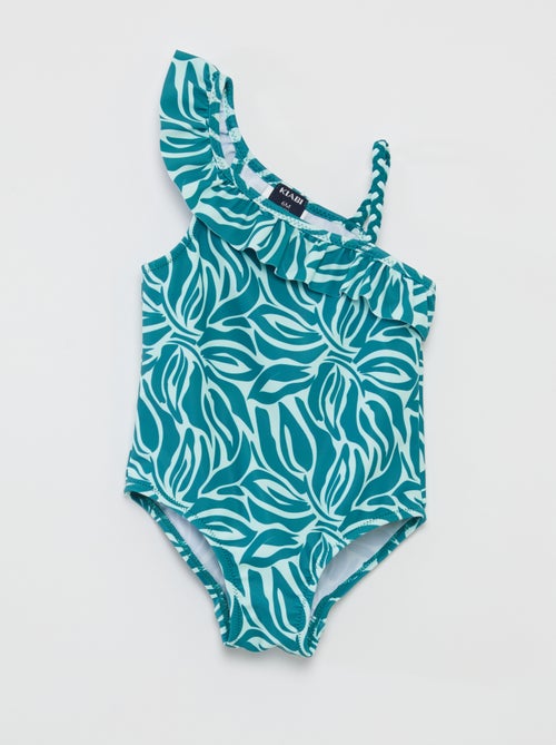 Maillot de bain asymétrique - 1 pièce - Kiabi