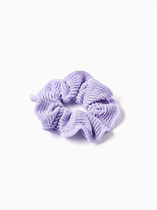 Maillot de bain avec découpe + chouchou - Kiabi