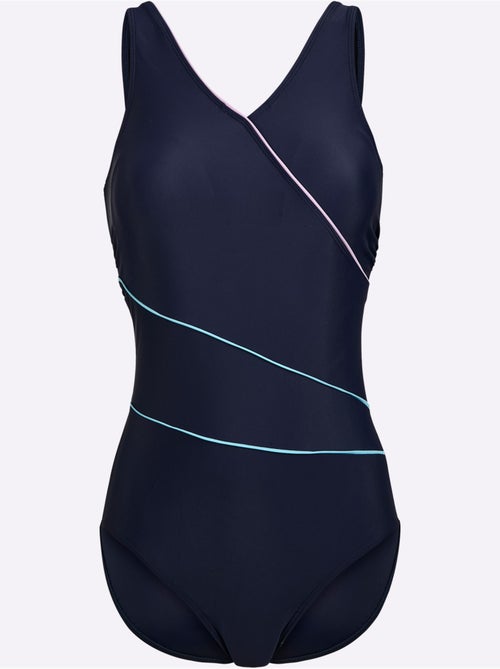 Maillot de bain avec encolure en V et bonnets confortables - Bonnet D - Witt - Kiabi