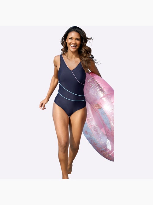 Maillot de bain avec encolure en V et bonnets confortables - Bonnet D - Witt - Kiabi