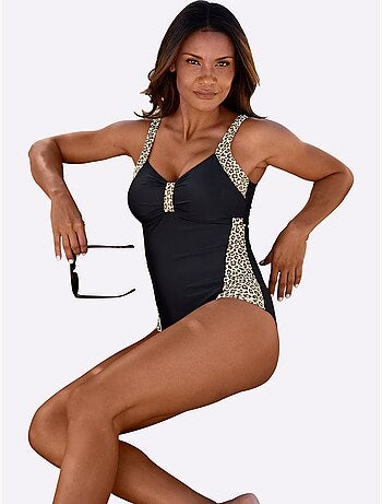 Maillot de bain avec encolure en V et bride décorative - Bonnet C - Witt