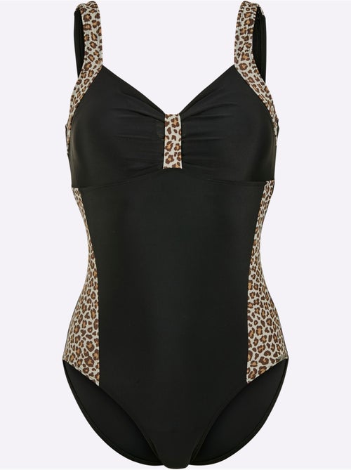 Maillot de bain avec encolure en V et bride décorative - Bonnet C - Witt - Kiabi