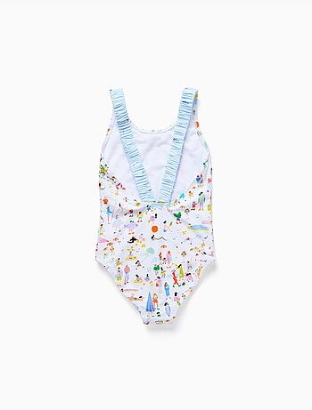 Maillot de bain avec imprimé Carolina Celas x Zippy