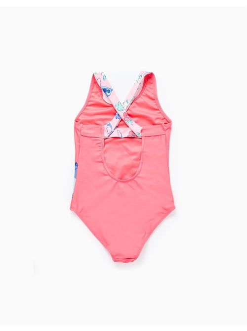 Maillot de bain avec imprimé Stitch et bretelles croisées - Kiabi Maillot de bain avec imprimé Stitch et bretelles croisées - Kiabi