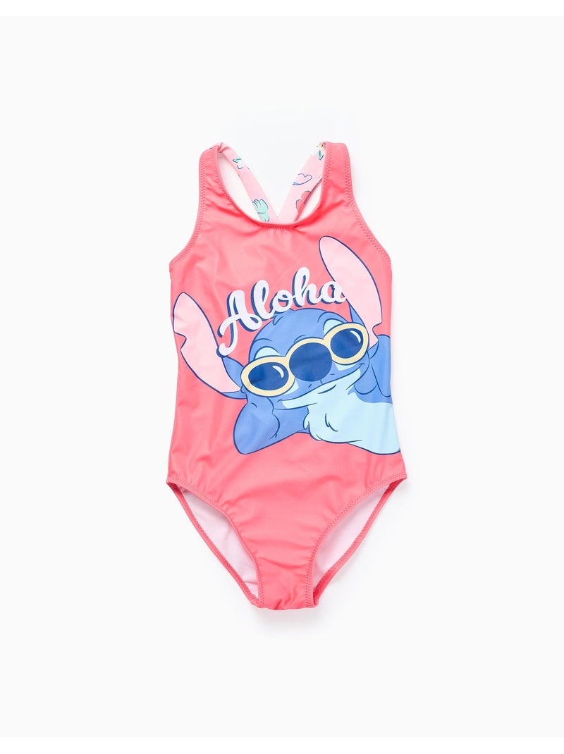 Maillot de bain avec imprimé Stitch et bretelles croisées N/A - Kiabi