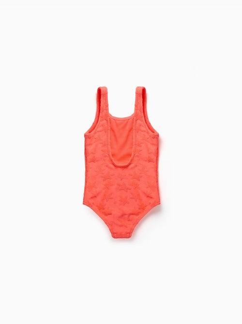 Maillot de bain avec motif d'étoiles en bouclé - Kiabi