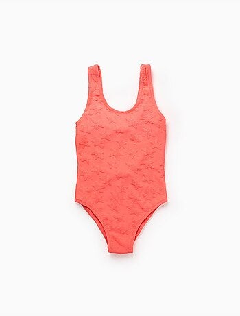 Maillot de bain avec motif d'étoiles en bouclé