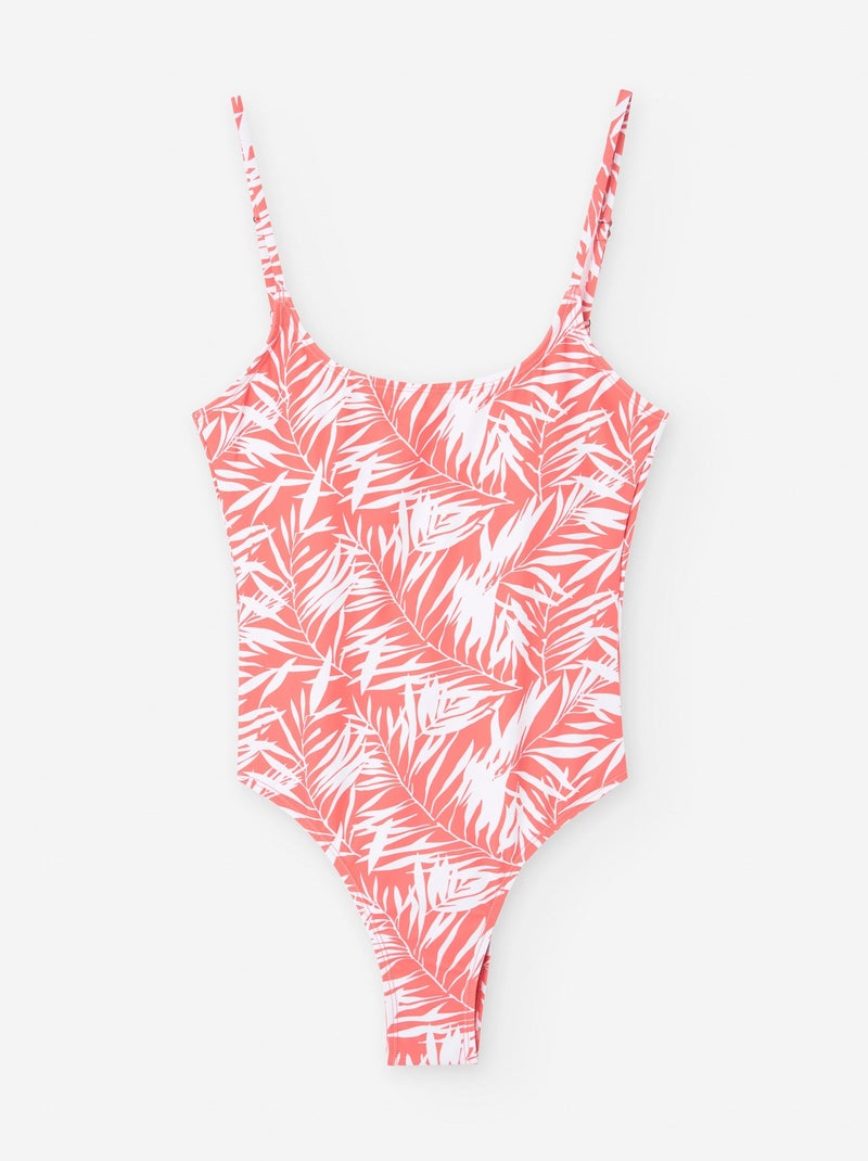 Maillot de Bain avec Motif Orange - Kiabi