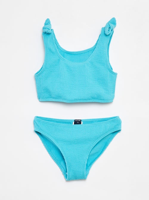 Maillot de bain avec nœuds - 2 pièces - Kiabi
