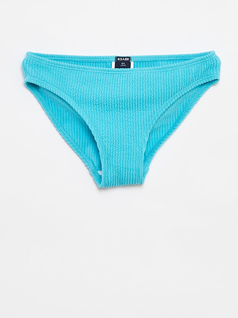 Maillot de bain avec nœuds - 2 pièces BLEU - Kiabi