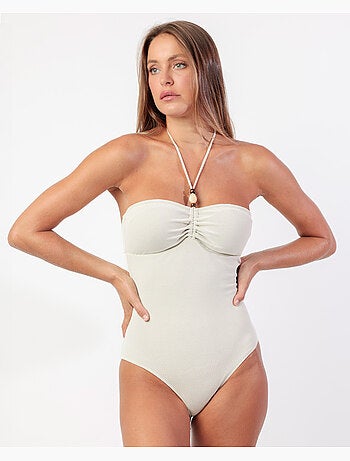 Maillot de bain bandeau ADMAS Golden Vibes pour femmes