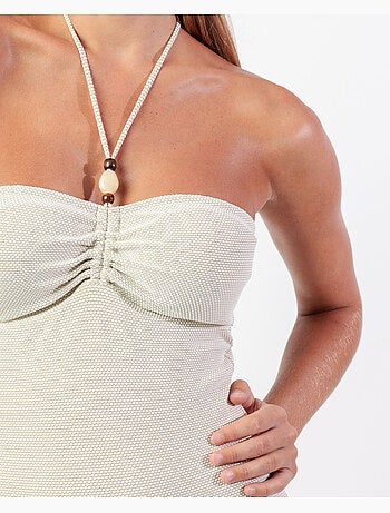 Maillot de bain bandeau ADMAS Golden Vibes pour femmes
