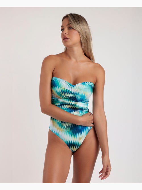 Maillot de bain bandeau ADMAS Sea Shore pour femme - Kiabi Maillot de bain bandeau ADMAS Sea Shore pour femme - Kiabi