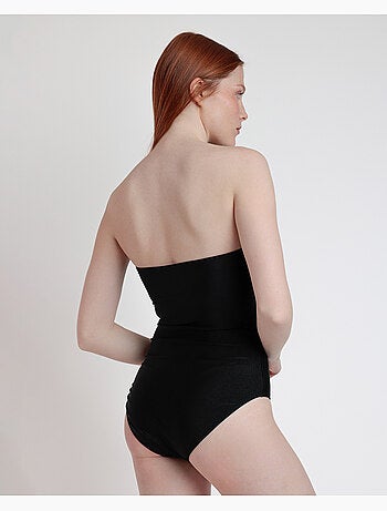 Maillot de bain bandeau drapé Desert Palm pour femme ADMAS