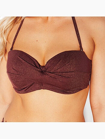 Maillot de bain bandeau Paillette - RougeGorge Lingerie