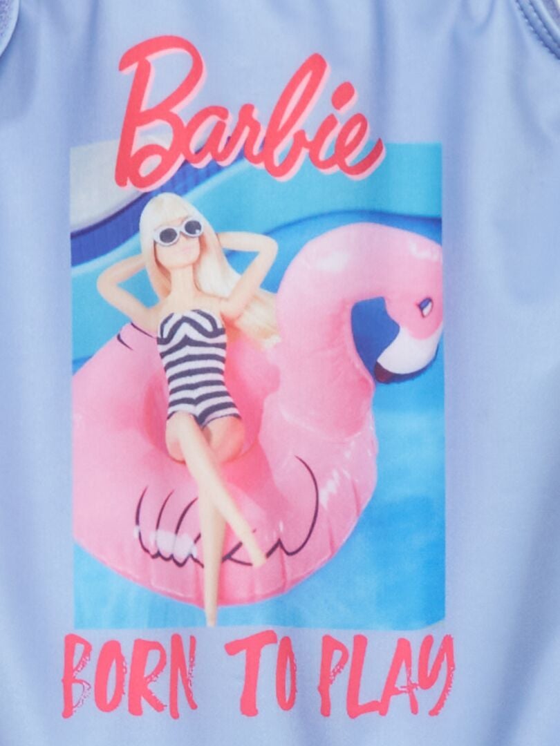 Maillot de bain 'Barbie' - 1 pièce Bleu - Kiabi