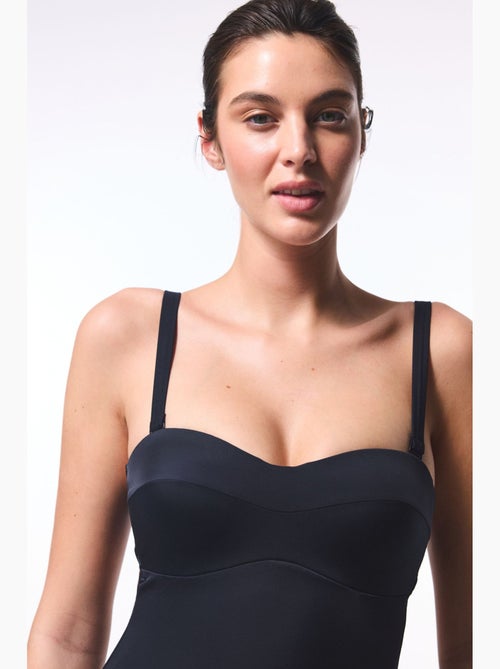 Maillot de bain basic new lotus à corset penti - Kiabi