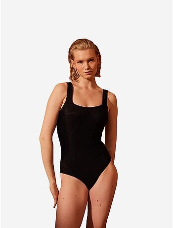 Maillot de bain basique à corset penti