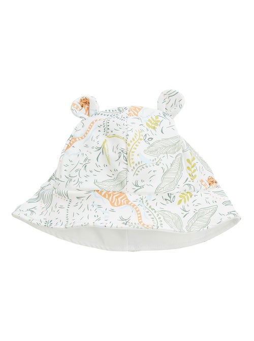 Maillot de bain bébé 2 pièces t-shirt de protection UV & boxer avec chapeau Kanha - Kiabi