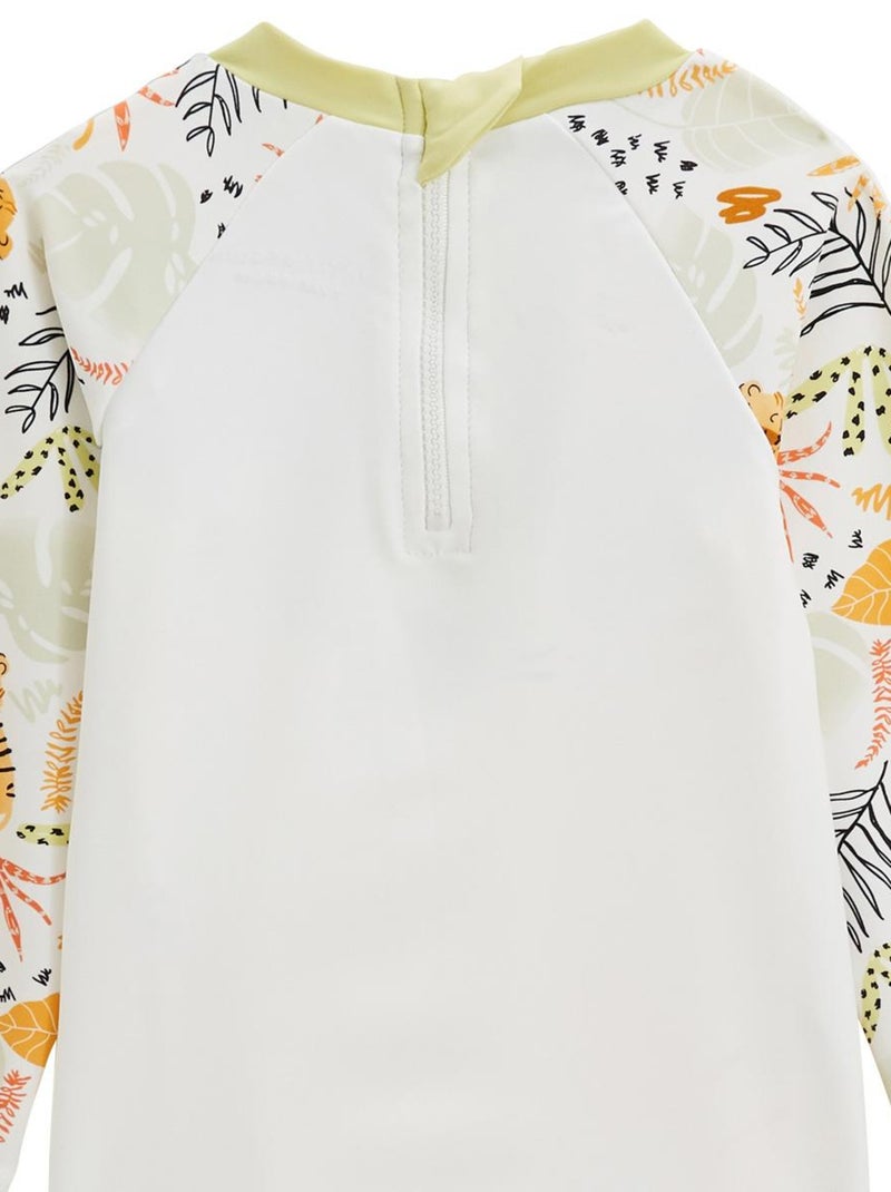 Maillot de bain bébé 2 pièces t-shirt de protection UV & boxer Dumbea Vert - Kiabi