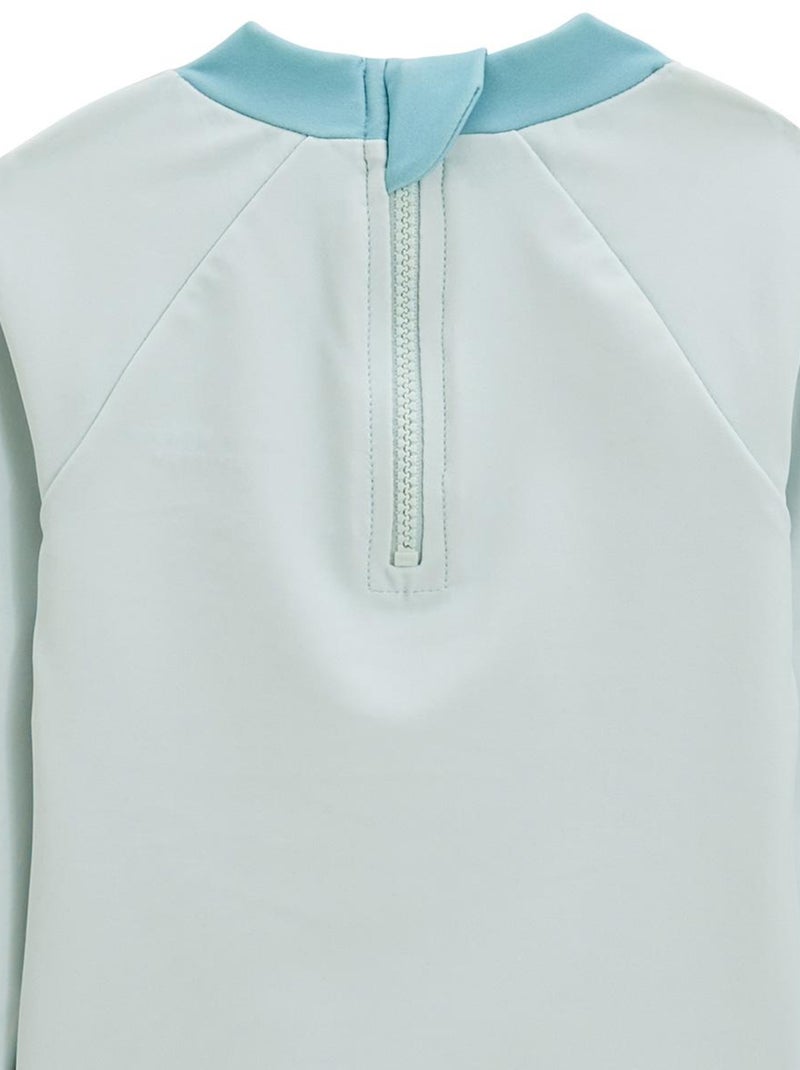 Maillot de bain bébé 2 pièces t-shirt de protection UV & boxer Elliot Bleu - Kiabi