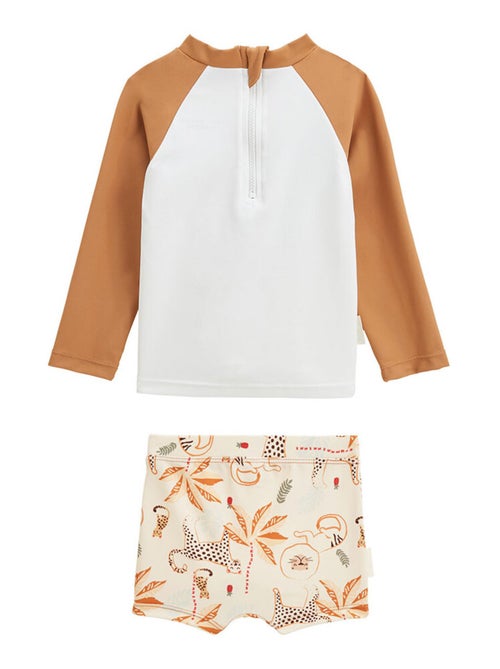 Maillot de bain bébé 2 pièces t-shirt de protection UV & boxer Tango - Kiabi