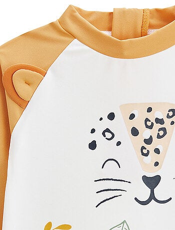 Maillot de bain bébé 2 pièces t-shirt de protection UV & boxer Wakae